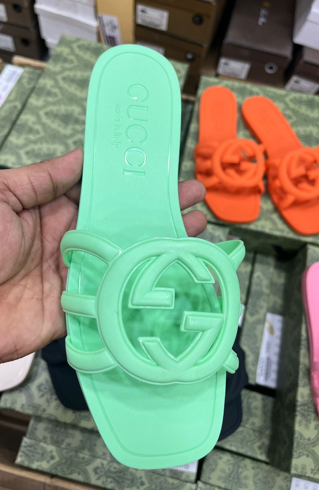 GUCCI Women’s Interlocking Slide
