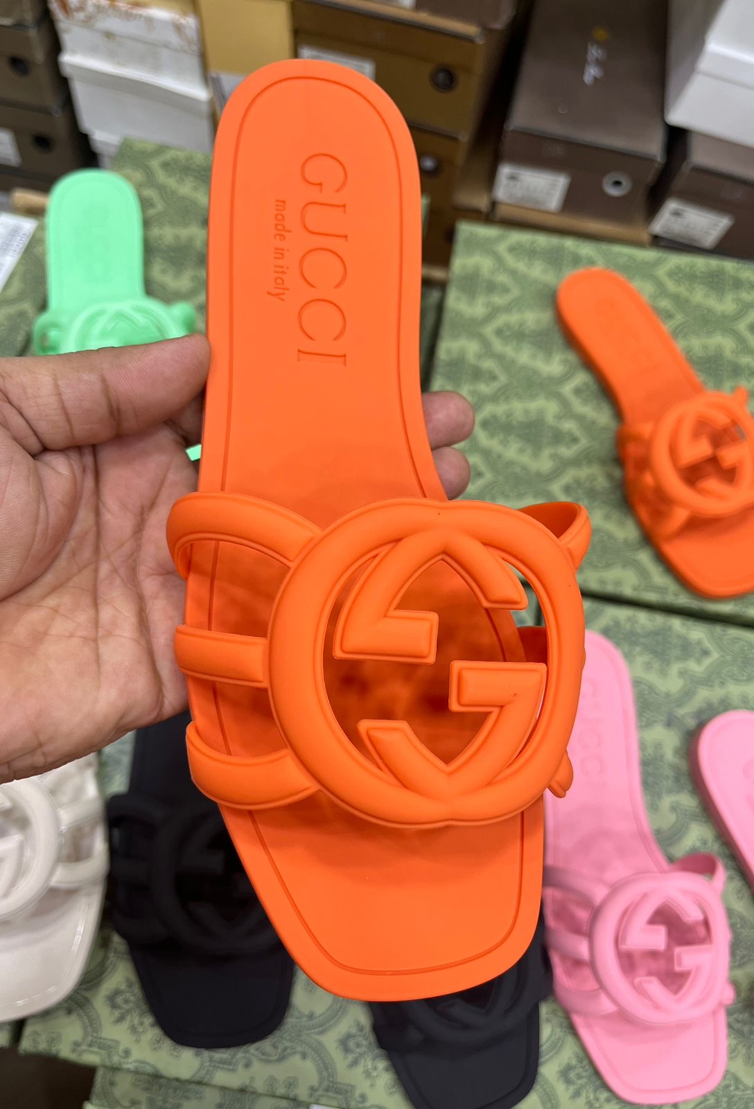 GUCCI Women’s Interlocking Slide