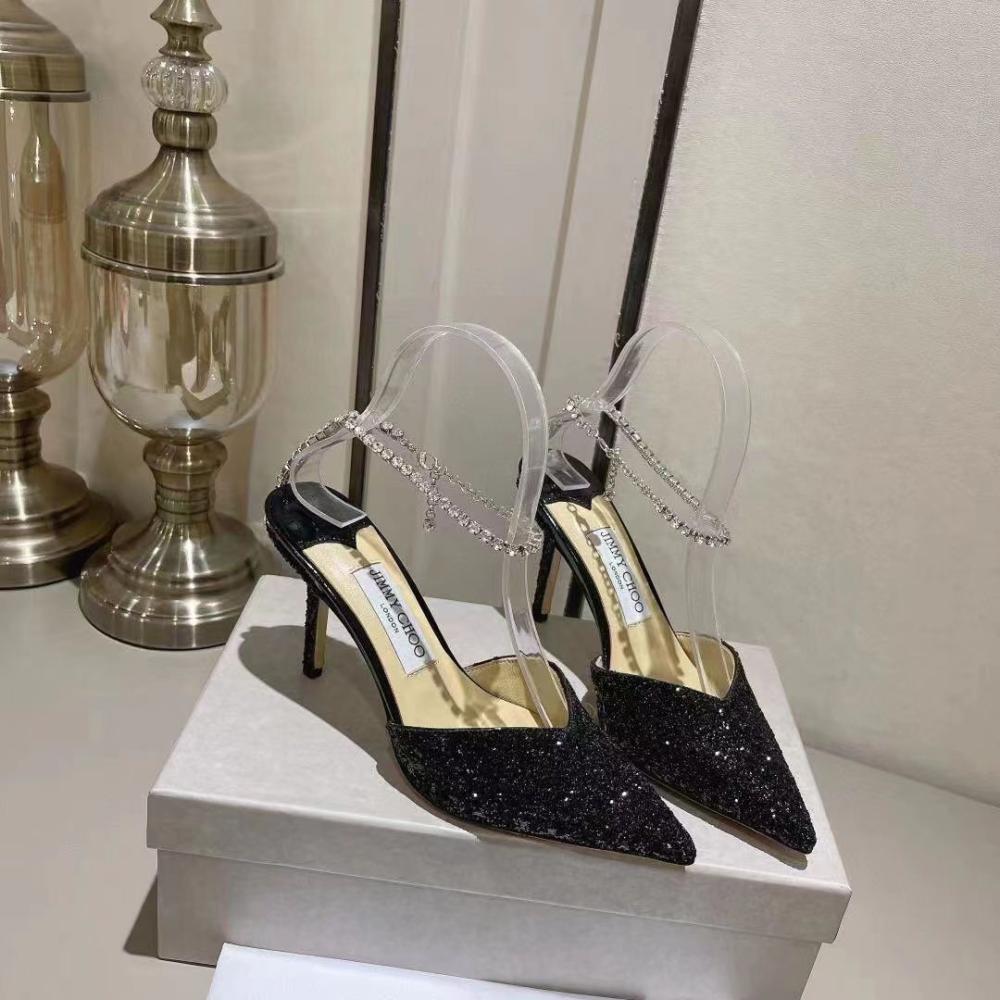 Jimmy Choo Glitter Heel