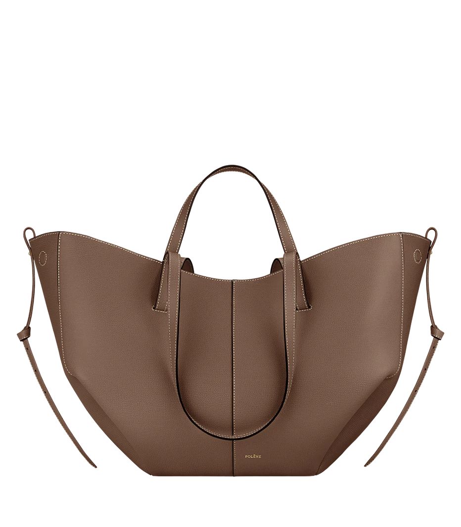 POLENE CYME EDITION TEXTURED TAUPE