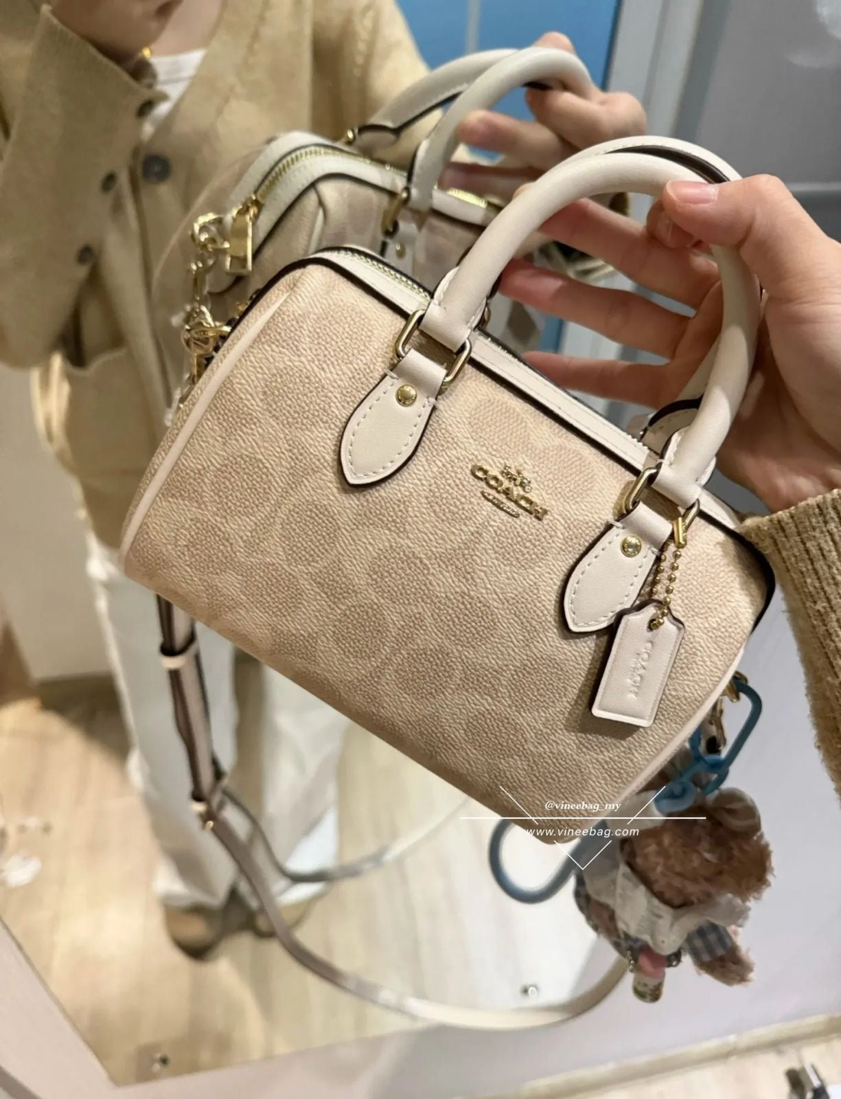 COACH MINI ROWAN CROSS BODY BAG