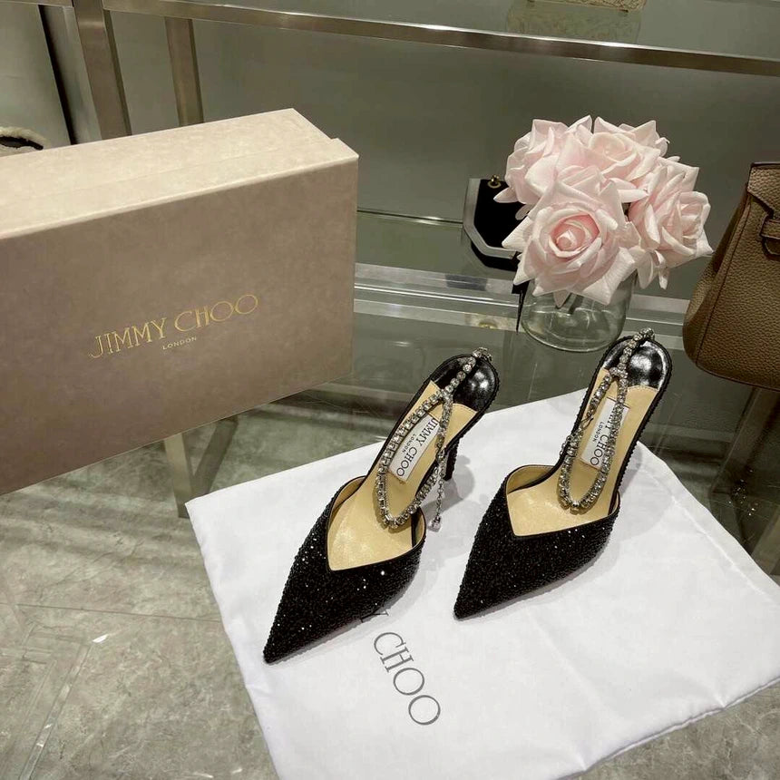Jimmy Choo Glitter Heel