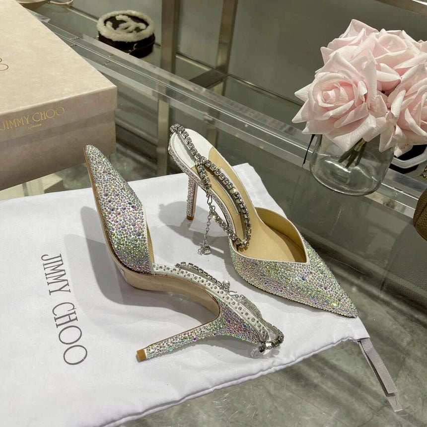 Jimmy Choo Glitter Heel