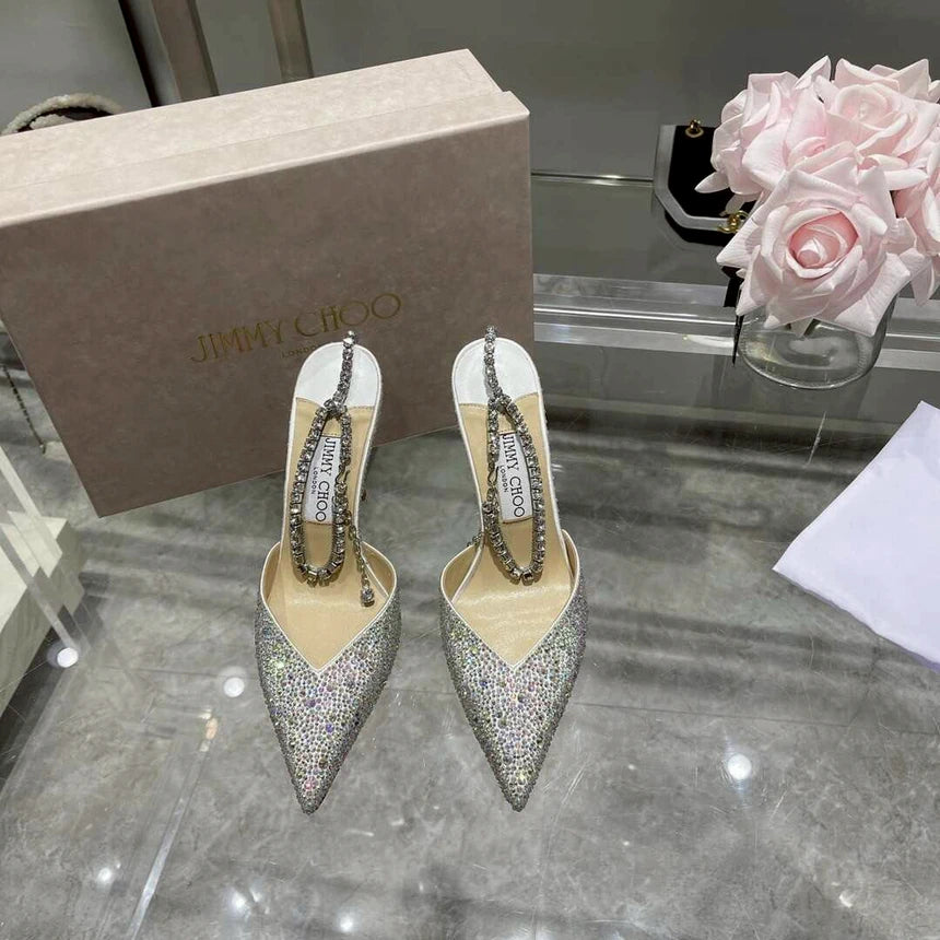 Jimmy Choo Glitter Heel