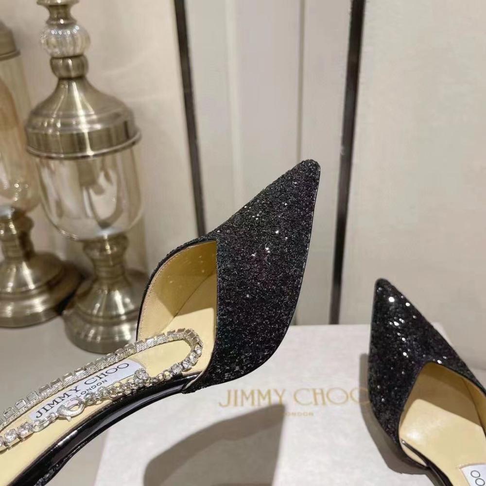 Jimmy Choo Glitter Heel