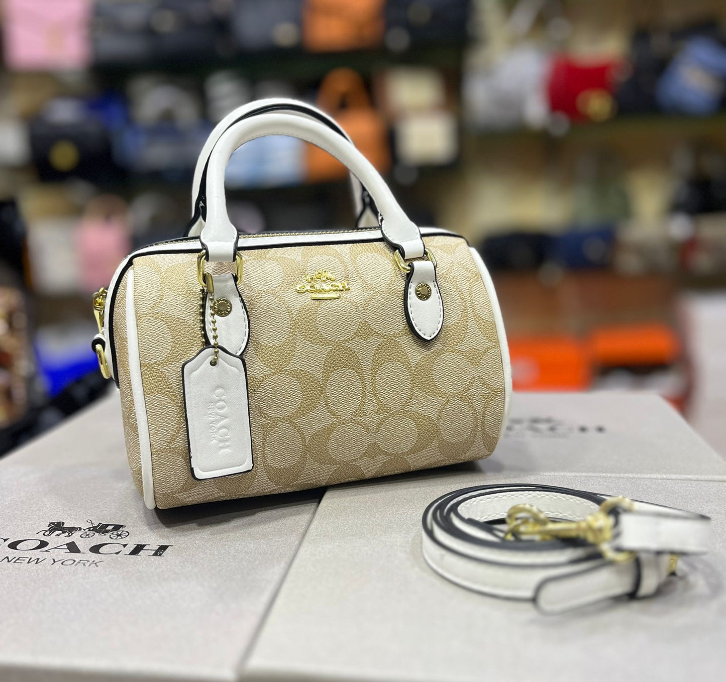 COACH MINI ROWAN CROSS BODY BAG