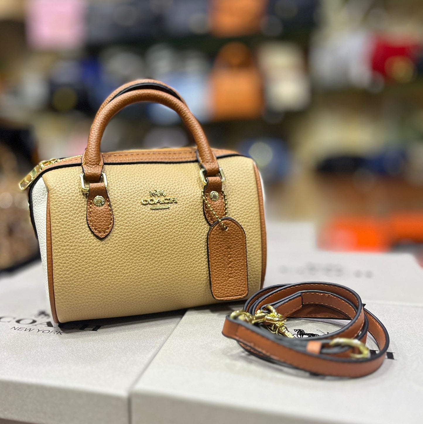 COACH MINI ROWAN CROSS BODY BAG