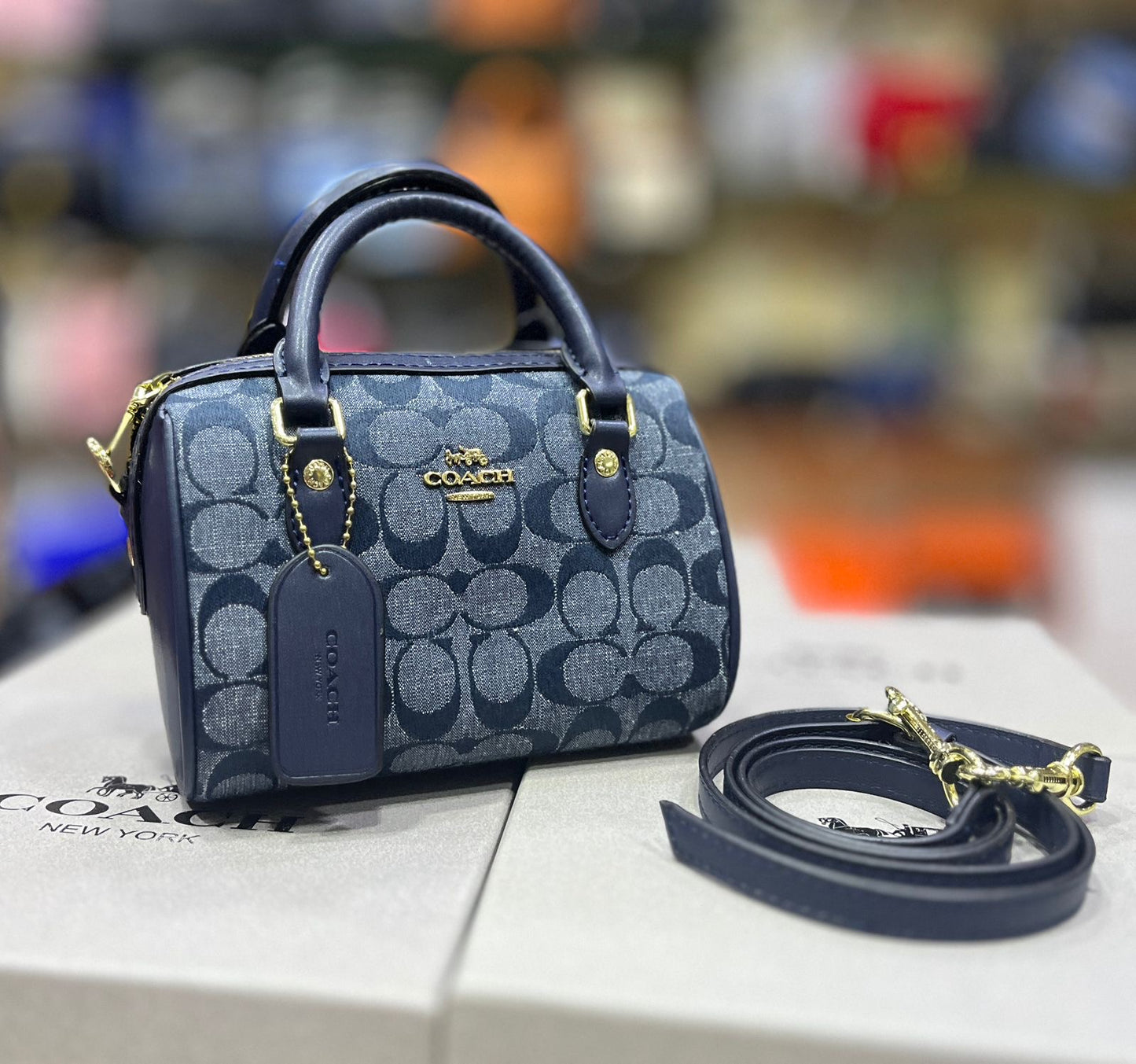 COACH MINI ROWAN CROSS BODY BAG