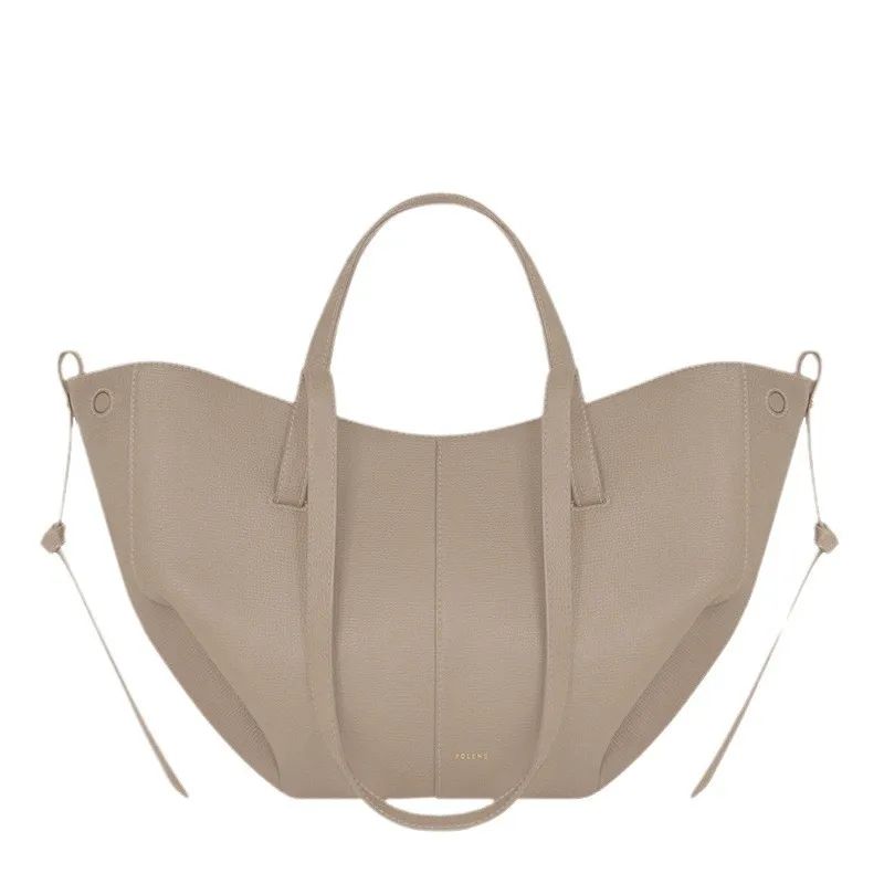 POLENE CYME EDITION TEXTURED TAUPE