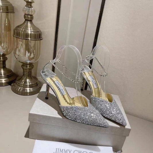 Jimmy Choo Glitter Heel