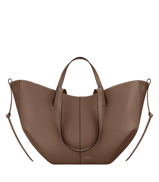 POLENE CYME EDITION TEXTURED TAUPE