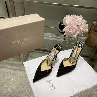 Jimmy Choo Glitter Heel