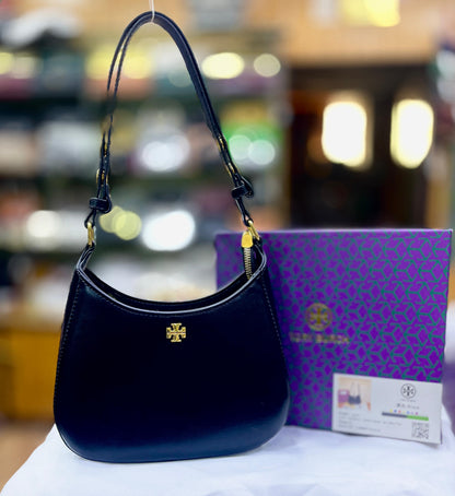 TORY BURCH EMERSON SHOULDER BAG BLACK