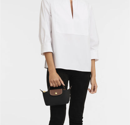 LONG CHAMP LE PLIAGE ORIGINAL POUCH WITH HANDLE
Black - Canvas