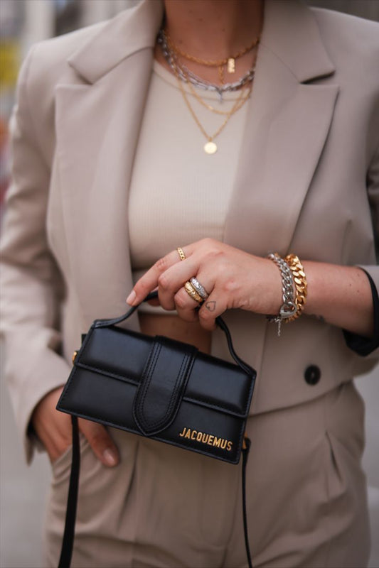JACQUEMUS MINI LE GRAND BAMBINO TOTE BAG